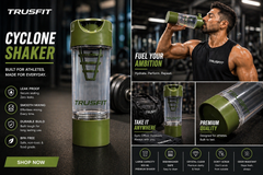 THE CYCLONE Premium Gym Shaker | Gym & Fitness shaker 700ml